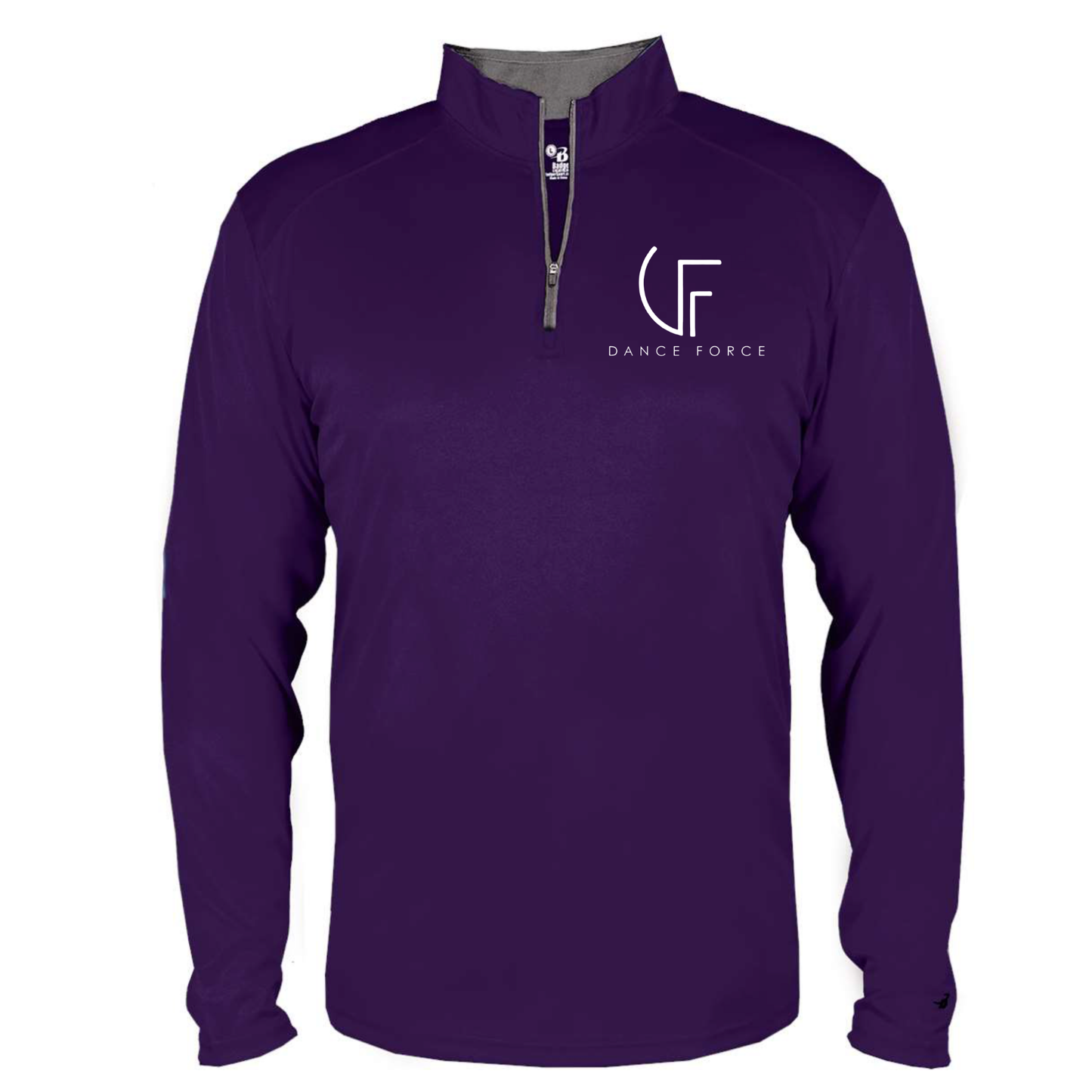 Purple Quarter Zip